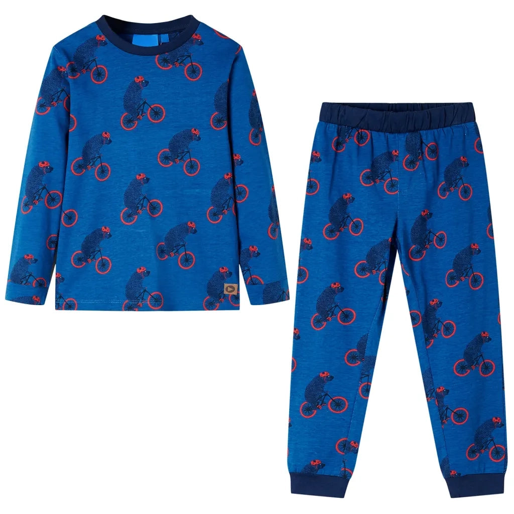 Pigiama per Bambini a Maniche Lunghe Petrolio 140cod mxl 117230