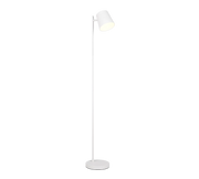 Piantana LED ricaricabile, metallo, bianco, H 125 cm, Blake