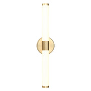 Maytoni Applique Moderna Axis 1 luce LED integrato oro alluminio acrilico