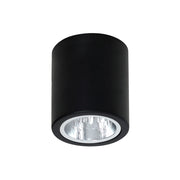 Faretto soffitto nero rotondo Ø11cm E27 15W Luminex