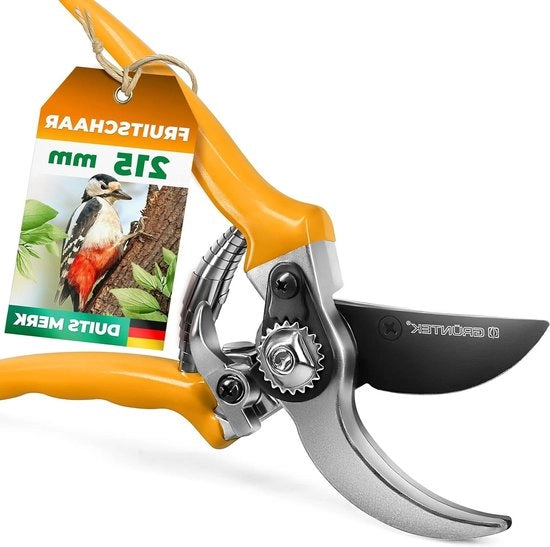 Taglierini Ergonomici Bypass - Teglie Robuste per Giardino con Lama in Acciaio SK5 e Smalto Teflon