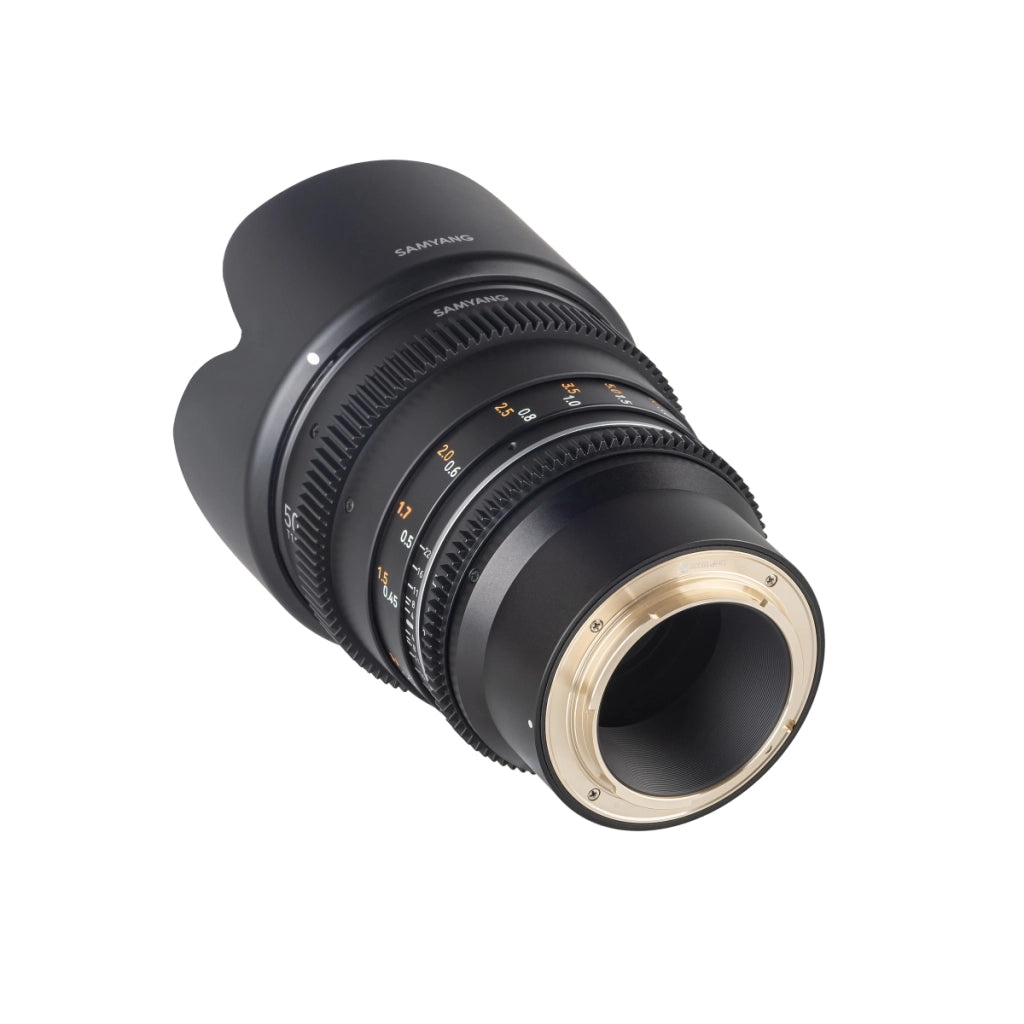 Obiettivo fotografico per video MF 50mm T1,5 VDSLR MK2 – luminoso T1,5 per Sony E Mount, Follow Focus, full-frame e APS-C, risoluzione 8K