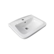 Lavabo a parete quadrato cm 40 x 50