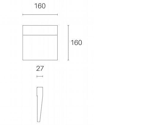 Lampada Segna Passo da Esterno a LED 6W 3000K Sovil Marrone