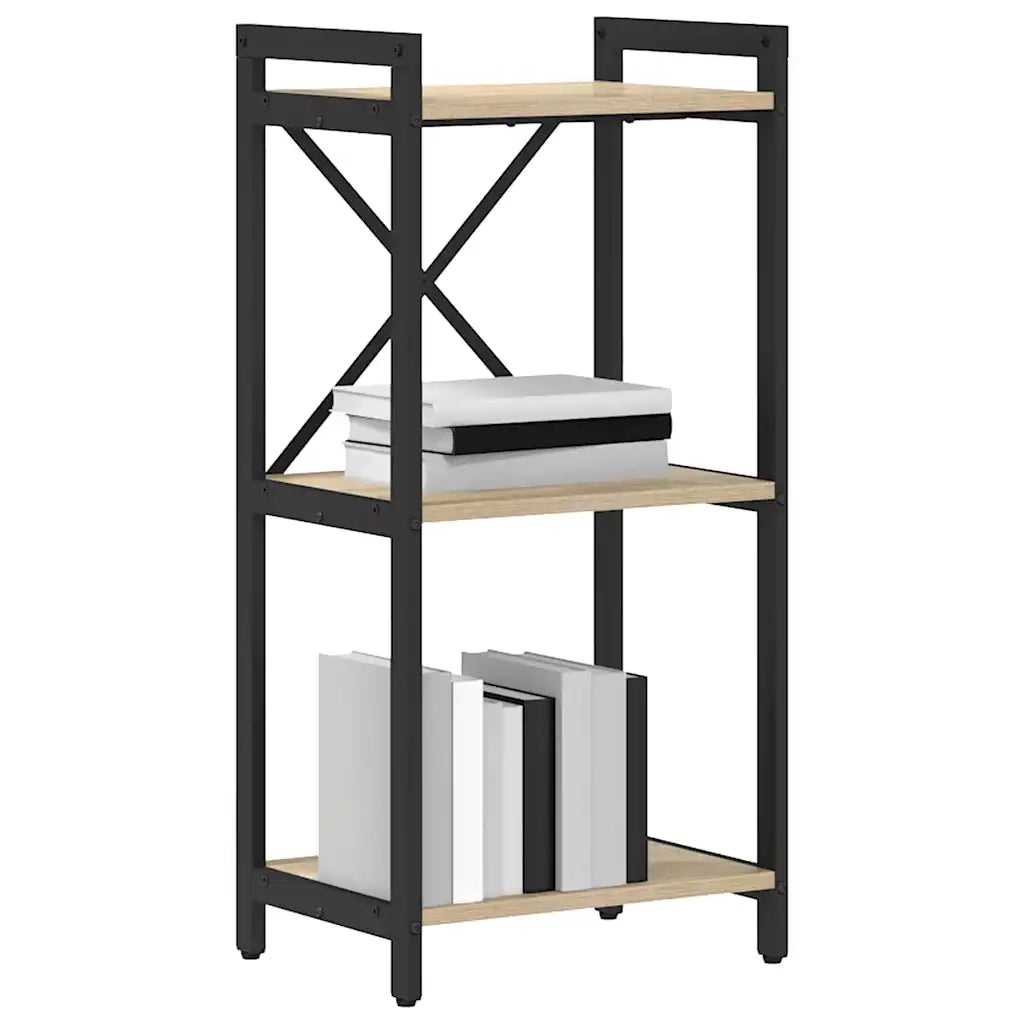 vidaXL Libreria rovere sonoma 40 x 30 x 83 cm Legno multistrato
