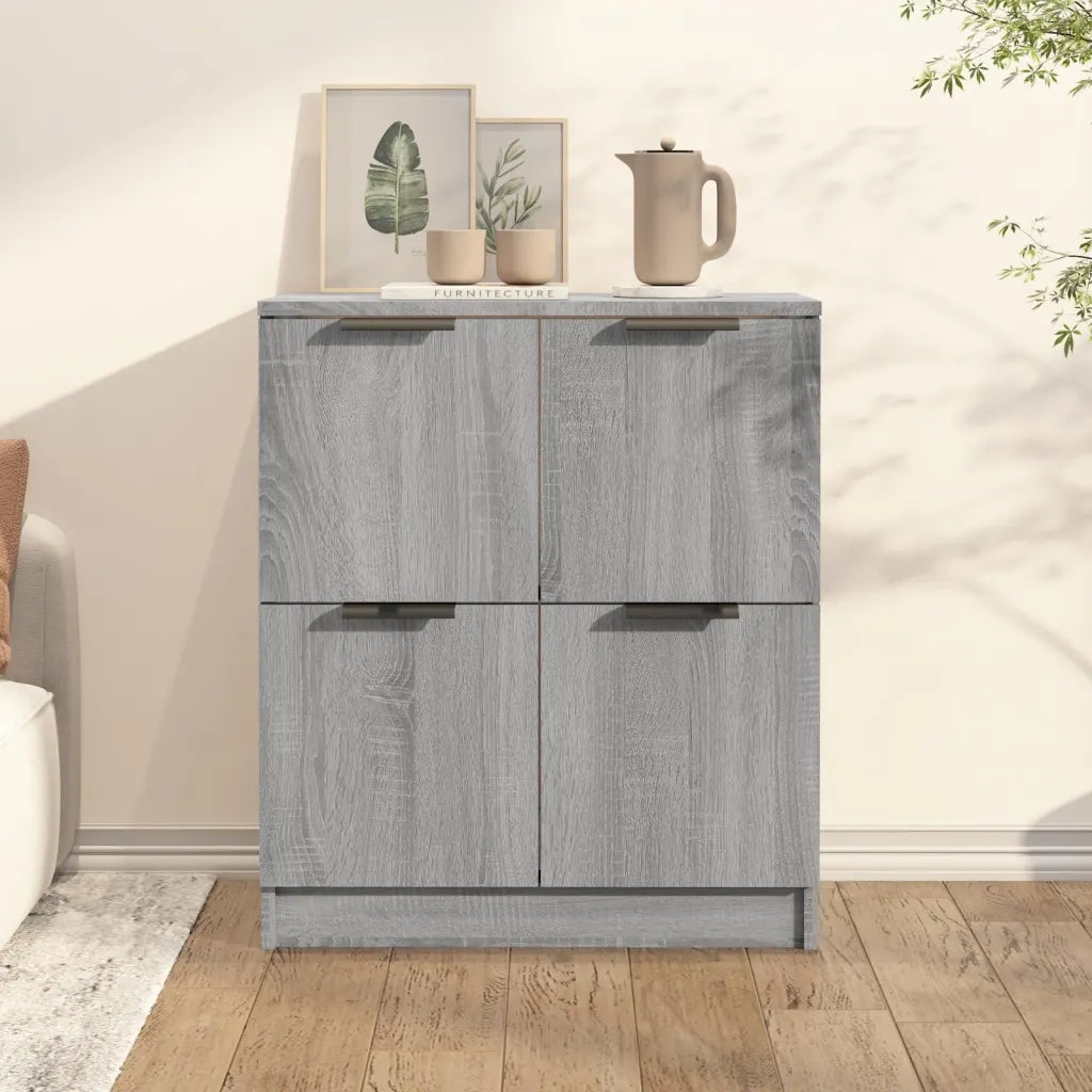 Credenza Grigio Sonoma 60x30x70 cm in Legno tecnico 816995