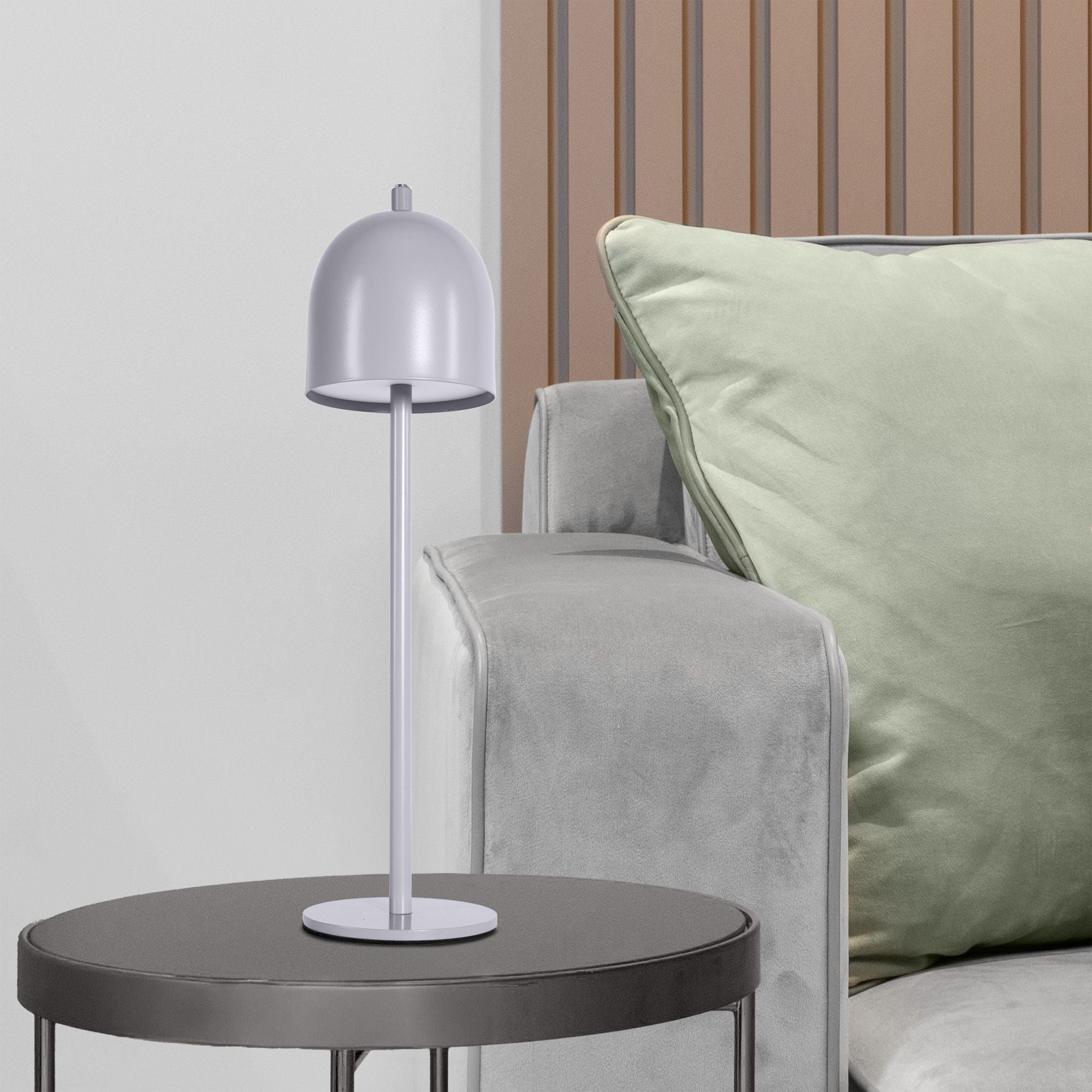 Lampada Da Comodino App1362-t Grey