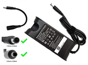 Bundle Alimentatore compatibile Dell 90w 19,5v 4,62A per Notebook Laptop Inspiron Precision Latitude Studio XPS Tiny Mini PC con Spinotto Ago Grande da 7,4*5,0mm + Adattatore da 4,5*3,0mm