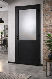 Tabella Dimensioni Blocco Porta Athena Nero H204 x L73 Spinta Sinistra