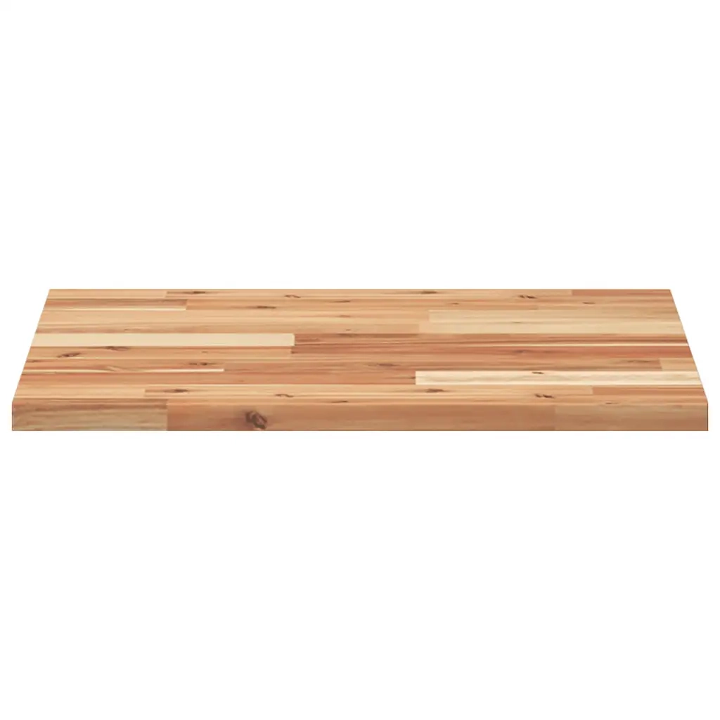 Piano Tavolo Quadrato 50x50x2 cm in Legno Massello di Acacia 4008719