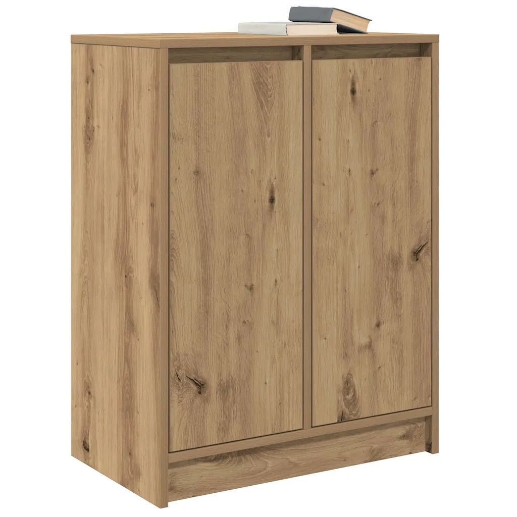 Credenza Rovere Artigianale 57x34x76 cm in Legno Multistrato 861624