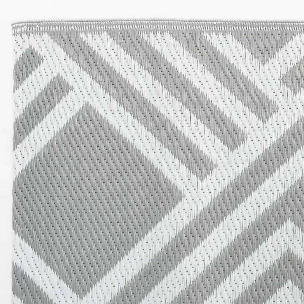 Tappeto da Esterni ARAKIL Grigio 140x200 cm in PP CFW7450376