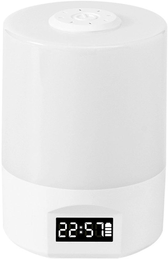 Lampada da Tavolo LED Ricaricabile - Adatta per la Visione - Lampada da Notte Multifunzionale per Sonno e Lettura - Ideale per Studenti