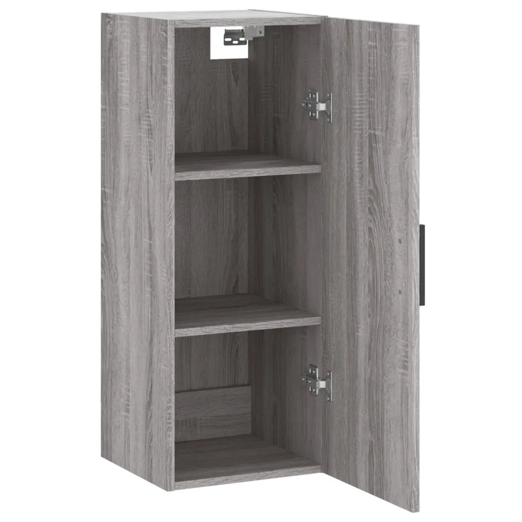 Armadietto a Muro | Mobile a Parete Grigio Sonoma 34,5x34x90 cm