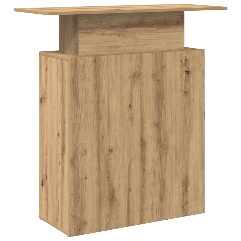 Banco Reception Rovere Artigianale 100x40x104 cm in Truciolato 859059