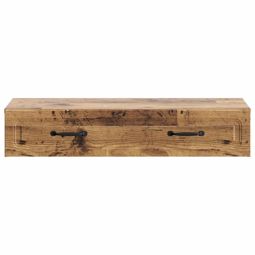 Tavolino da Parete Laterale Legno antico 87,5 x 34,5 x 17 cm 899353