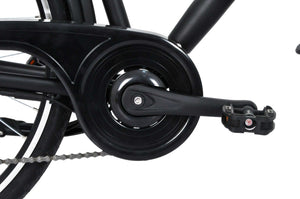 City bike uomo 28" alluminio forcella ammortizzata  10.4 ah Nera - F.LLI SCHIANO