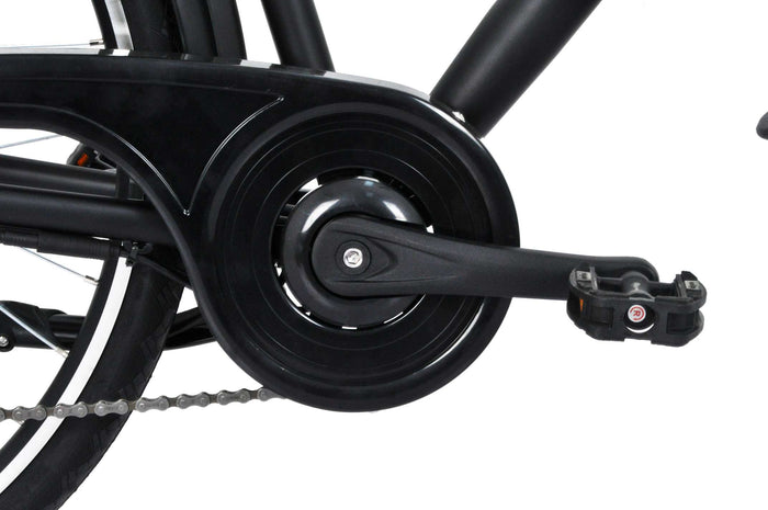 City bike uomo 28" alluminio forcella ammortizzata  10.4 ah Nera - F.LLI SCHIANO