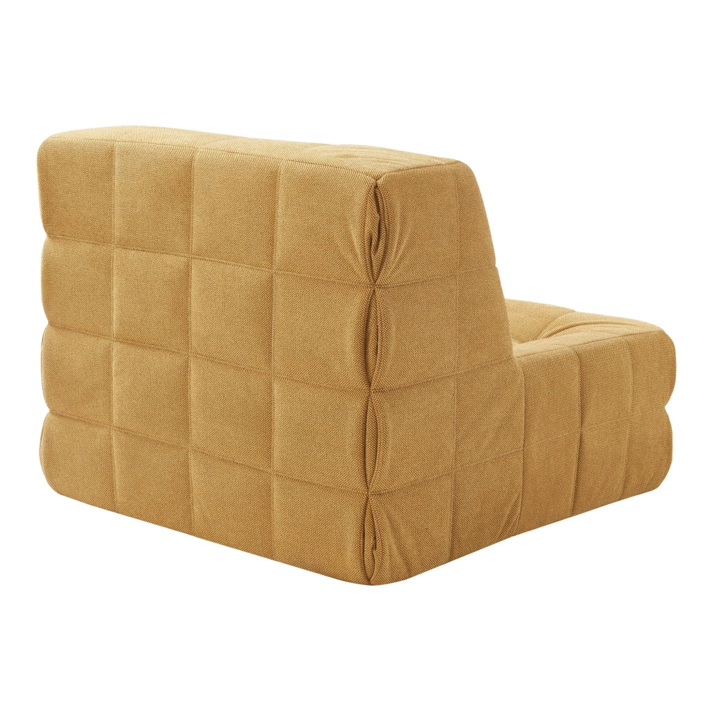 Sedia da pavimento 75 x 90 x 100 cm gialla 03_0009465