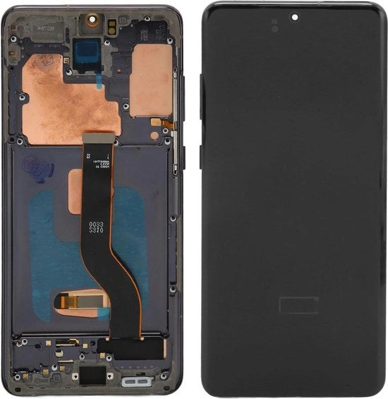 Schermo di sostituzione per Galaxy S20 Plus Display OLED touchscreen con sensore di prossimità e rilevamento impronte digitali - Incluso kit di accessorio