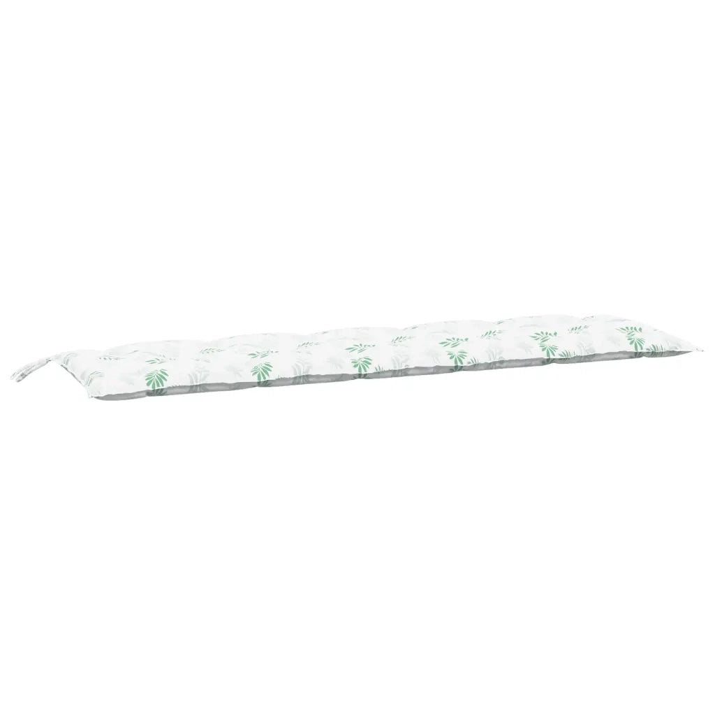 Cuscino per Panca a Foglie 180x50x7 cm in Tessuto Oxfordcod mxl 119592