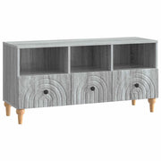Mobile TV Sonoma grigia 102 x 34,5 x 50 cm Legno ingegnerizzato