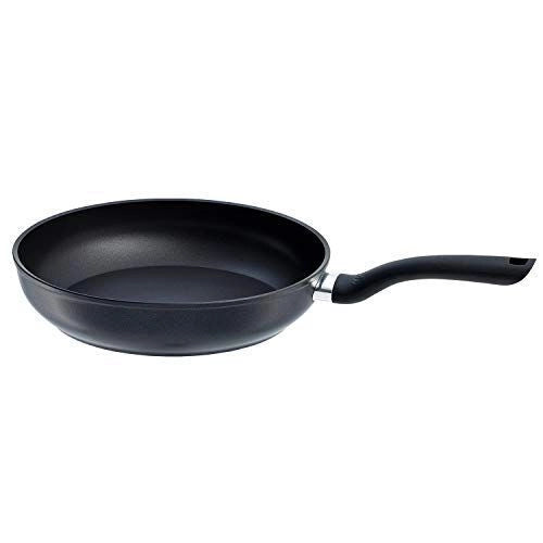 Fissler 045-301-28-100-0 Cenit Padella in Alluminio con Rivestimento Antiaderente a 3 Strati Adatta a Tutti i Piani Cottura incluso Induzione colore Nero