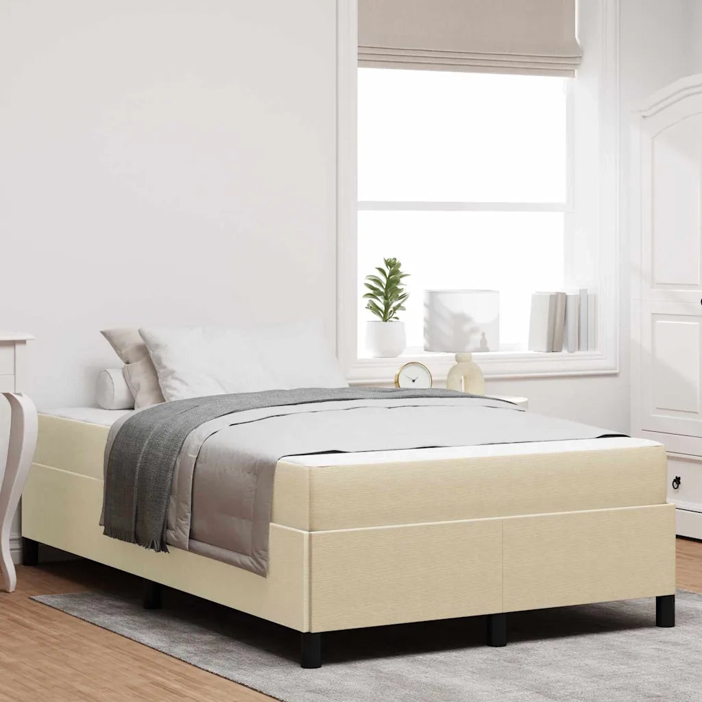 vidaXL Struttura del letto Verde grigio chiaro 120 x 190 cm