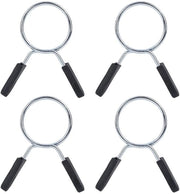 Accessori per allenamento a casa - Kit di sostegno - Strutture robuste - Diametro 50mm - Clip di sicurezza - 4 pezzi