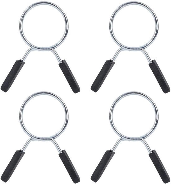 Accessori per allenamento a casa - Kit di sostegno - Strutture robuste - Diametro 50mm - Clip di sicurezza - 4 pezzi