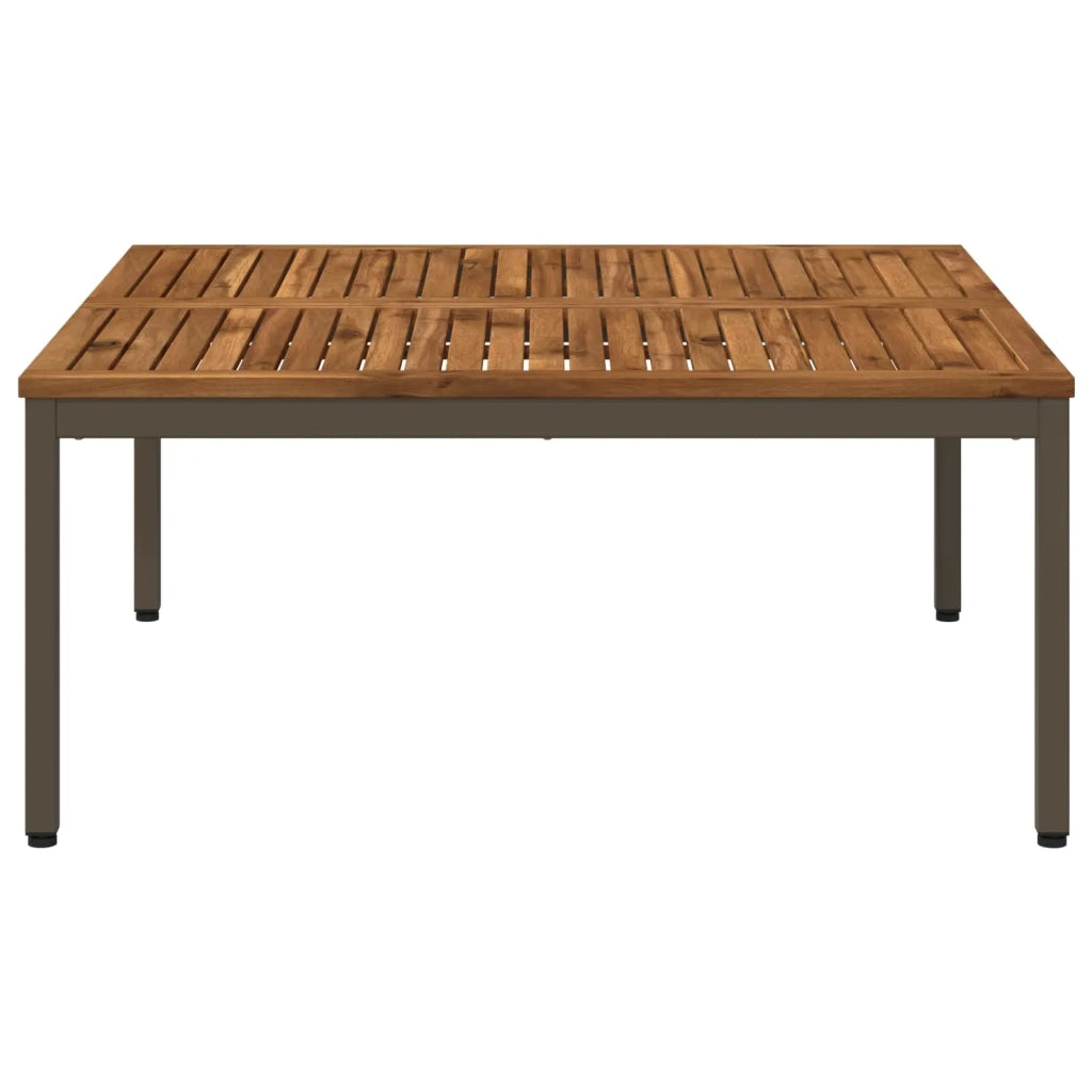 Tavolino da salotto Naturale e Caffè 100 x 100,5 x 45 cm 901291