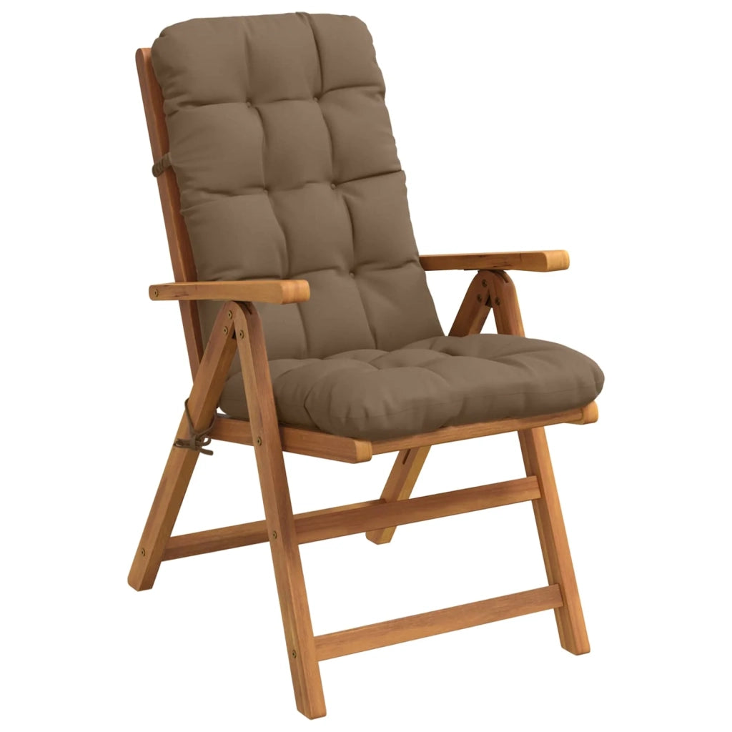 Cuscini per Sedia Alta in 4 Pezzi VIANEN 4 pcs 100% Poliestere 953753