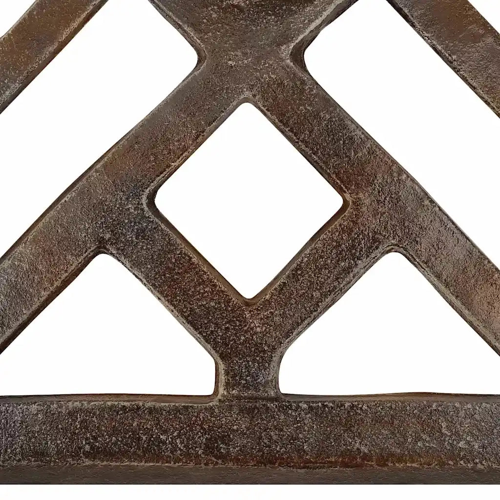 Base per Ombrellone Bronzo 44x44x31 cm in Ghisa CFW6223780