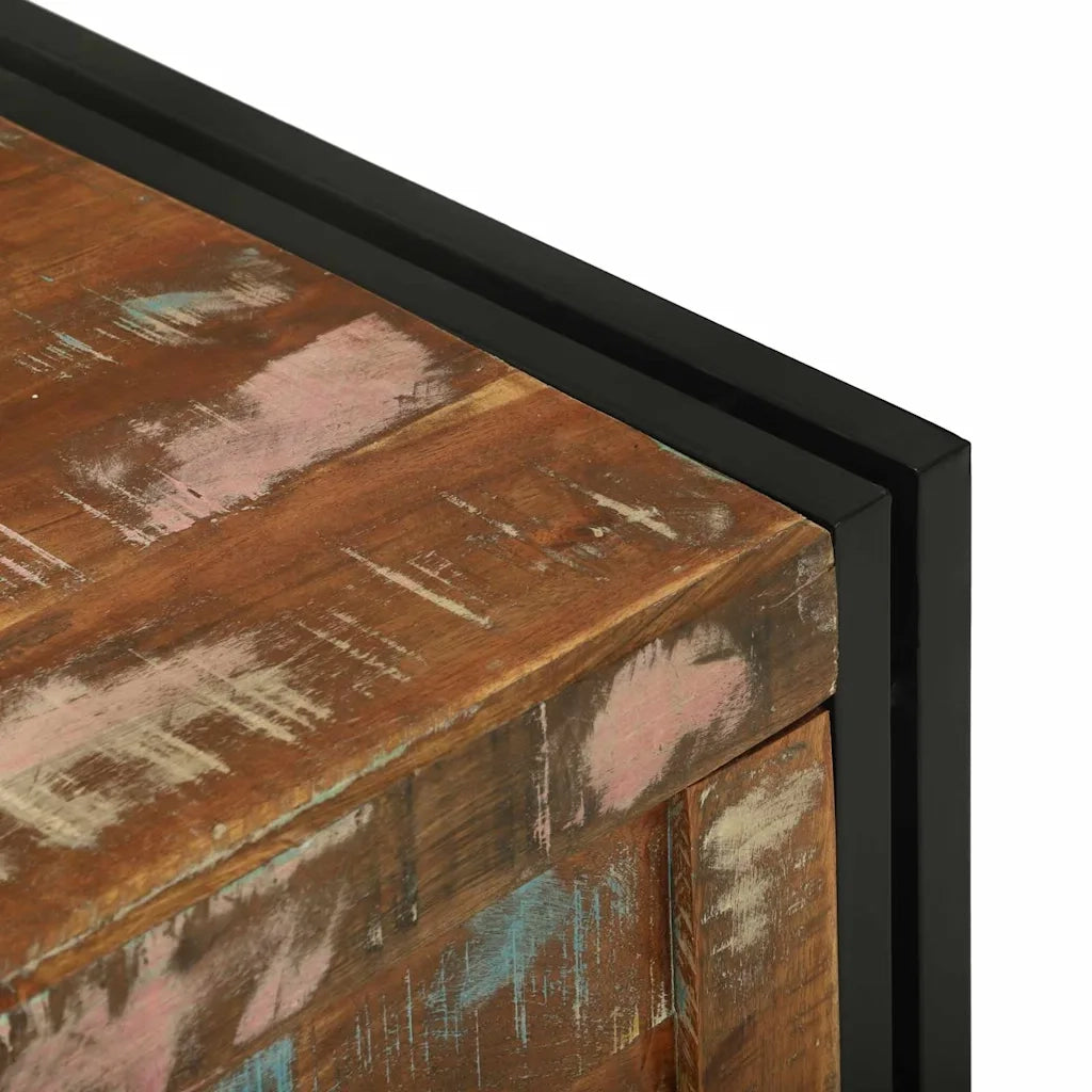 Scatola di Stoccaggio 80 x 50 x 50 cm legno di recupero 4016746