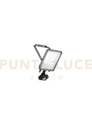 PROIETTORE LED 30W 3000LM CCT 3000K / 4000K / 6500KSILVER IP54 CON SENSORE DI MOVIMENTO