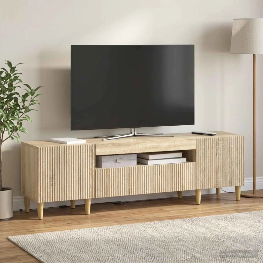 Mobile TV LED Rovere Sonoma Legno ingegnerizzato 896687