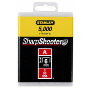 Graffette tipo a 6 mm pz 5000 stanley 1-tra204-5t pz 5000