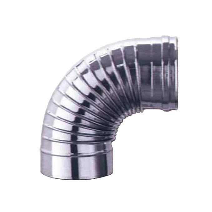 Ala Gomito Inox 90^ 10