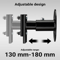 Farm Jack – Stoßstangen-Set, 48" Wagenheber bis 3000 kg mit max. Hubhöhe 105 cm plus Stoßstangen-Adapter