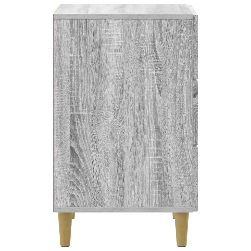 Armadio da Notte con cassetto Grigio Sonoma 43 x 41 x 66,5 cm