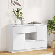 Credenza con cassetto Bianco 100 x 30 x 65,6 Legno multistrato 888787