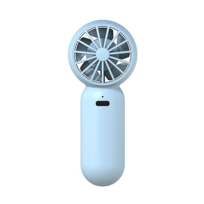 Ventilatore portatile ricaricabile da mano, batteria 500mAh, 3 velocità, rotazione 10400 rpm, motore BLDC, ricarica USB-C - SOGO