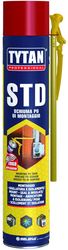 Tytan SCHIUMA POLIURETANICA PREMIUM MANUALE ml. 750 12.00 pz