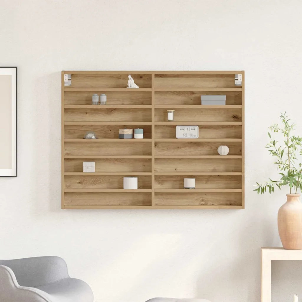 Vetrina Rovere artigianale 100 x 8,5 x 75 cm Legno multistrato 869187