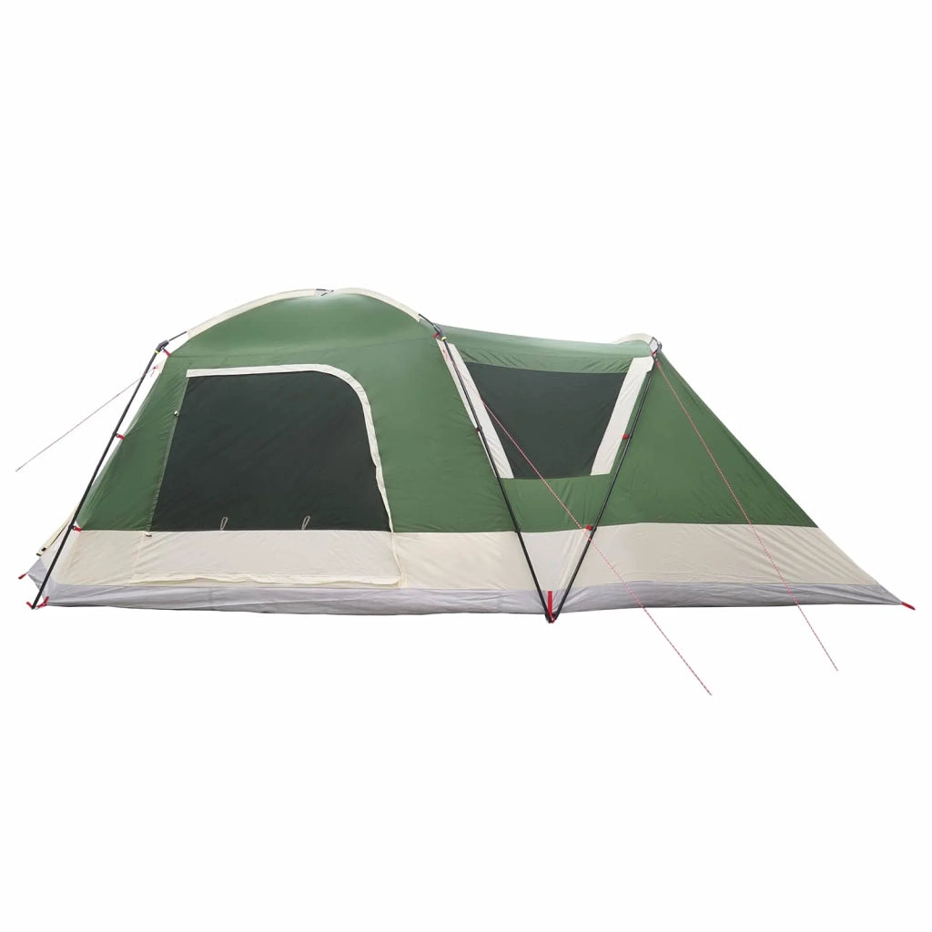 Tenda Capanna con tetto Verde 12-Persone Poliestere e Acciaio 42028571