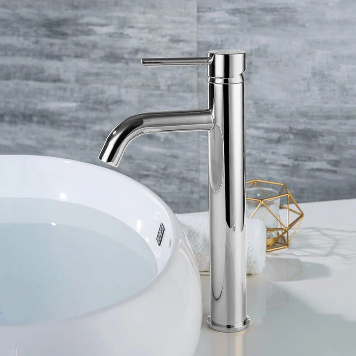 Rubinetto Da Lavabo Rea Lungo Chrome High
