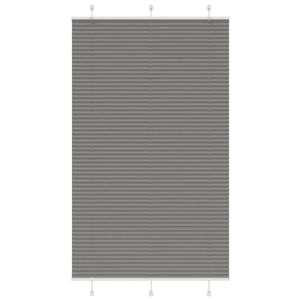 Tenda Plissettata Antracite 115x200cm Larghezza Tessuto 114,4cm