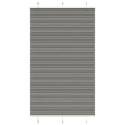 Tenda Plissettata Antracite 115x200cm Larghezza Tessuto 114,4cm