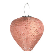 Lanterna Greatham, Rosa, Poliestere, 30x30x30 cm
