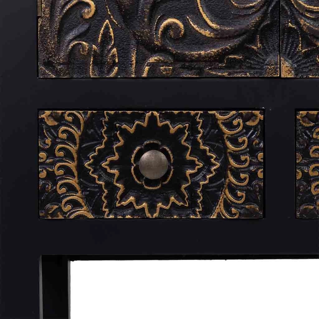 Armadio in legno con 2 cassetti e 2 porta 50x34,5x121h cm